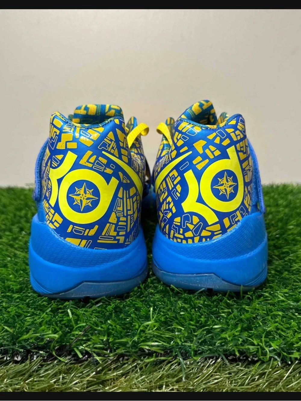 Nike Zoom KD 4 IV Scoring Title 2025 Yellow Blue Durant